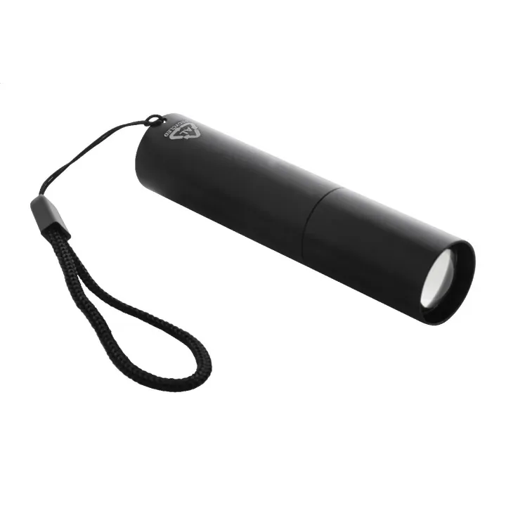 Recycled aluminium rechargeable torch - AP864122 (ANDA#10)
